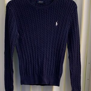 Polo by Ralph Lauren Navy Crewneck Sweater